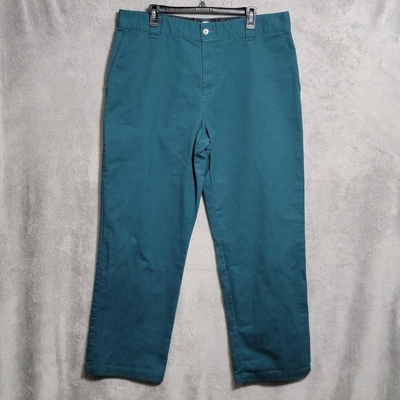 Dickies Other - Dickies Jamie Foy Skateboarding Pants Mens 38x32 Teal Blue Flex Work Casual